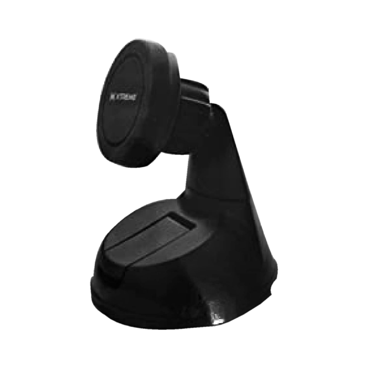Universal Magnetic Smartphone Mount with Turns Up to 360 deg for Ideal Viewing Angle & Secure Support Base - Black
