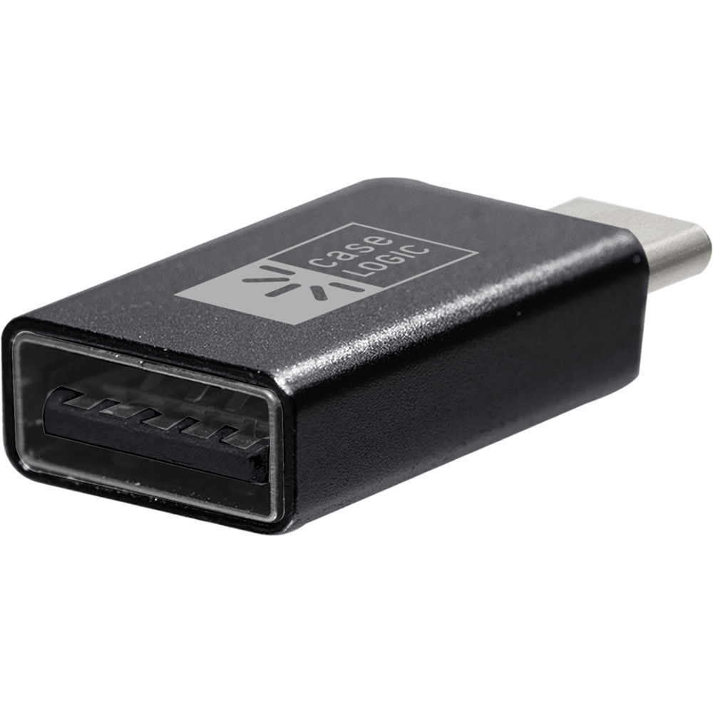Picture of Bytech CLADCT102BK USB Type-C Male To USB Type-A Female Adapter - Black