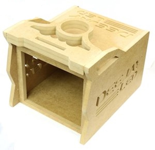 Picture of Deejay Led TBH1DIN4EQ 1 Din Space Plus 4 EQ 3 Din Stylish Wooden Controller Case for Mobile Competitions