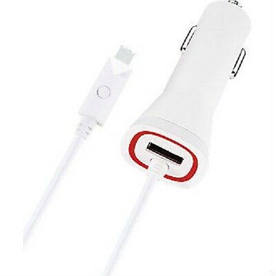 PANMICCCH12 Micro USB 5V Car Charger - White