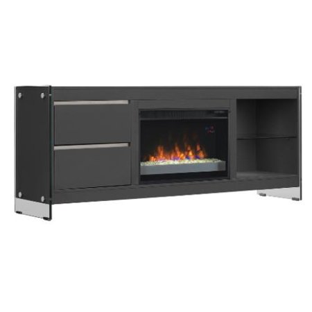 26MMF6501F965 80 in. Biscayne TV Stand, Gray