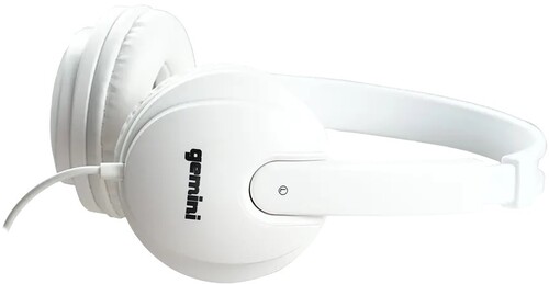 DJX200WHITE Professional DJ Headphone, White