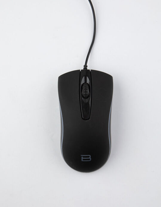 Picture of Bytech BYMSWR107BK 3D Light Up Gaming Mouse
