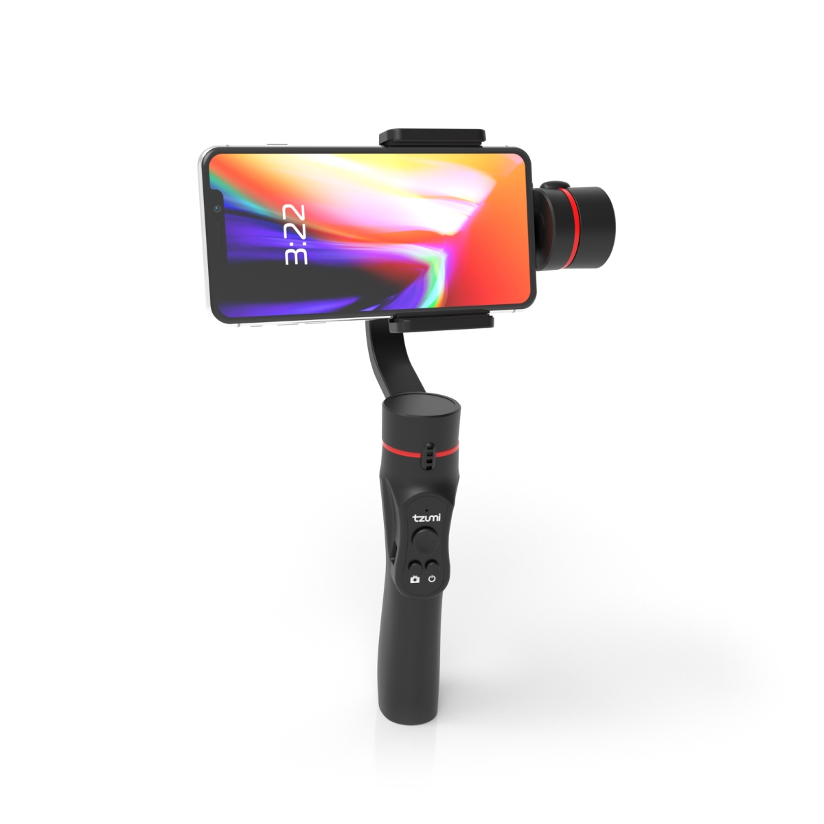 Picture of Tzumi 5643 Smartphone 3-Axis Handheld Gimbal for Smooth&#44; Steady Digital Photography