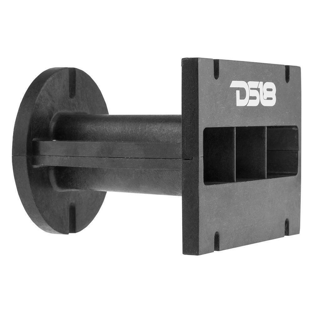 PROWGH1BK 1 in. Plastic Line Array Waveguide Bolt-On Driver Tweeter Horn, Black