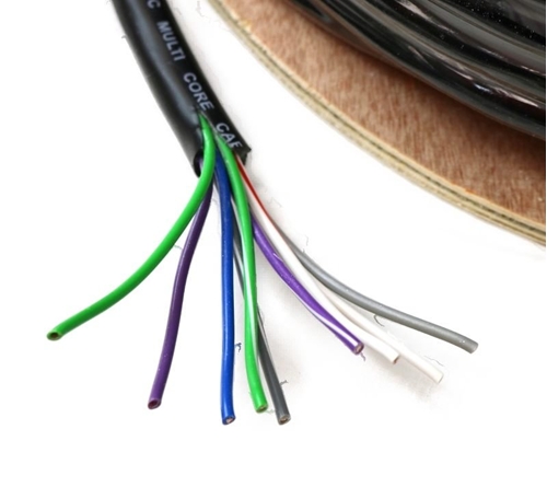 Picture of Deejay LED TBH189C500 500 ft. 9 Conductor 18Awg Twisted Cable