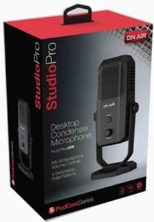 USB Plug & Play Desktop Condensor Microphone