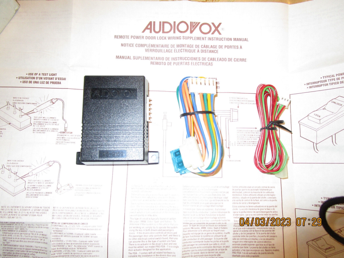 AS9159 30A Door Lock Interface Relay