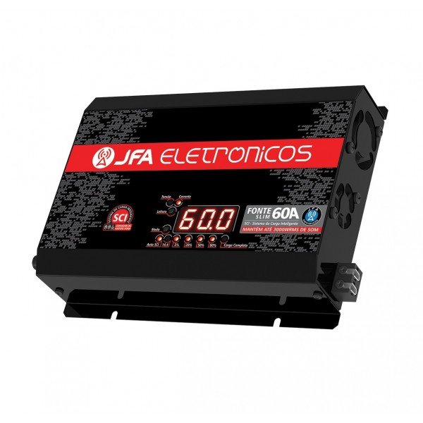 Picture of JFA 10ASCI 10A Bivolt Automatico Display Slim Power Supply
