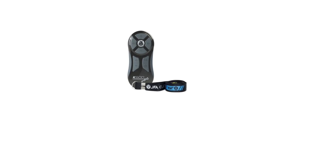 Picture of JFA K600BKGRY Long Distance Remote Control&#44; Black & Gray