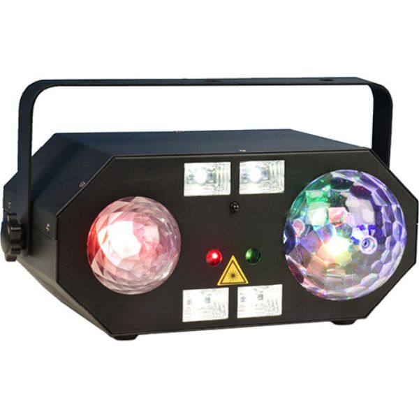 DJSMARTLIGHTSHOW 5-in-1 Multi-Effect Club Like DJ Light
