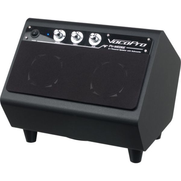 Picture of Vocopro PVWEDGE 100W 2.1 Power Speaker with Built-in Subwoofer