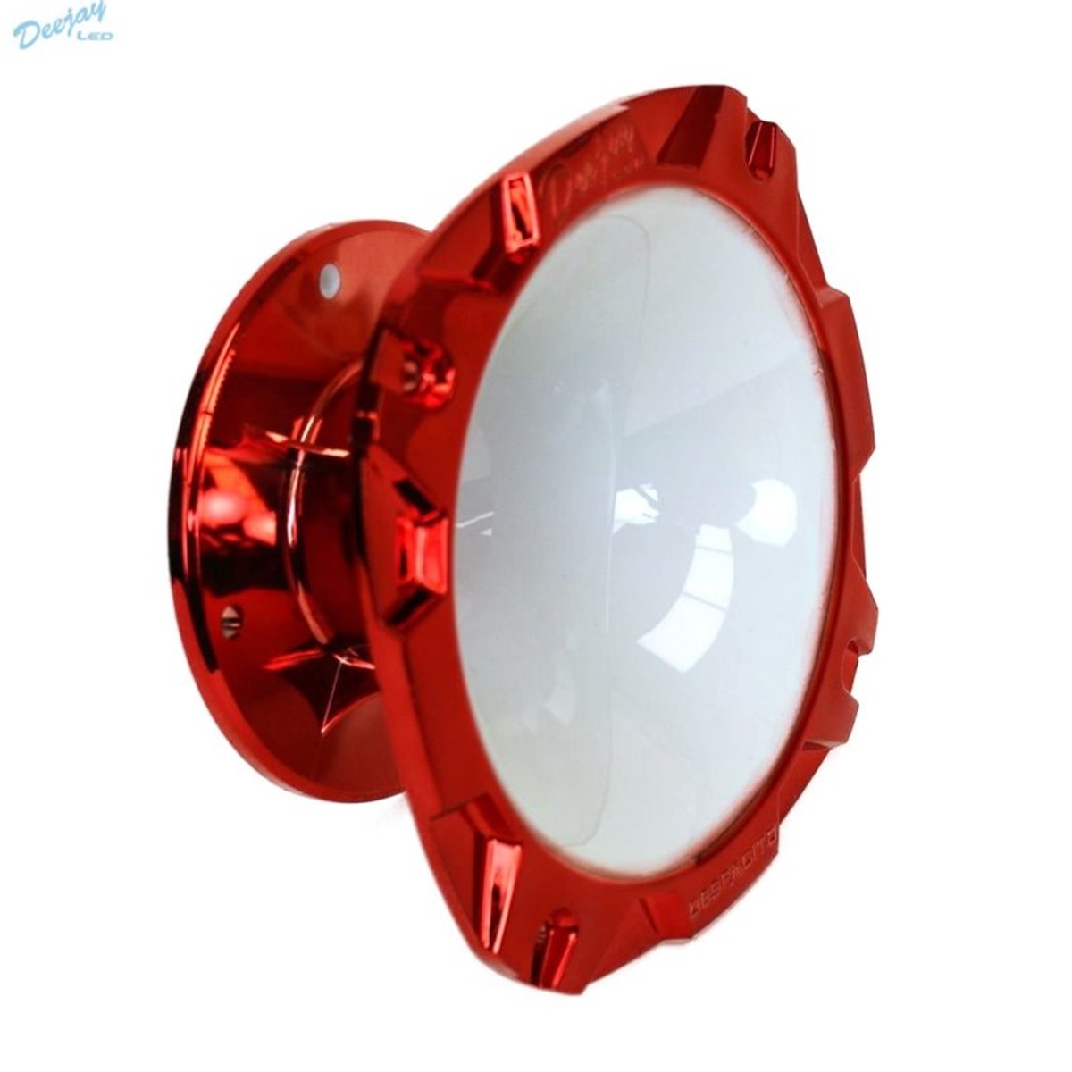 Deejay LED  2 in. Short Bolt On Horn, White & Red