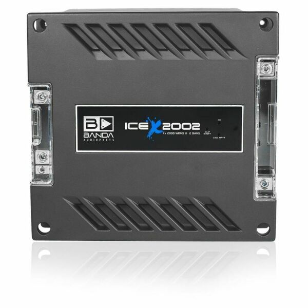 2000W 2 Ohm Car Audio Amplifier, Red