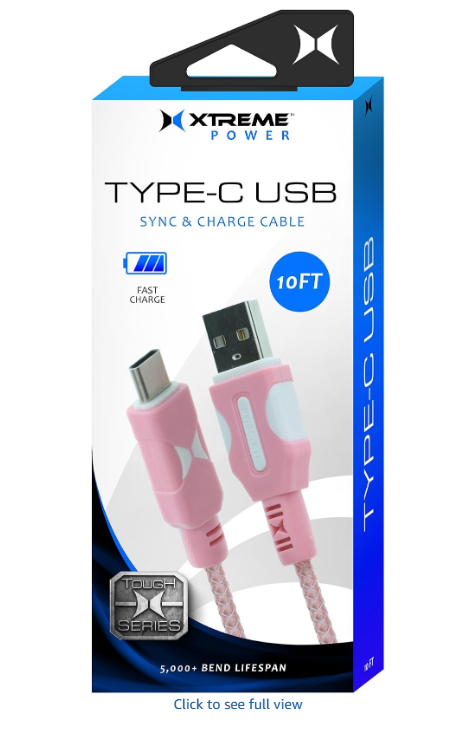 XCB21020MP2 10 ft. Type C Cable