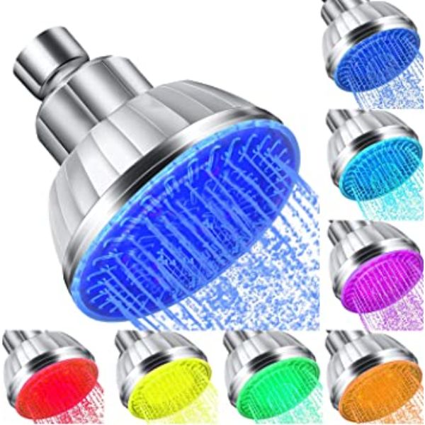 Picture of Bytech BYMCLB107SL Color Changing Shower Head