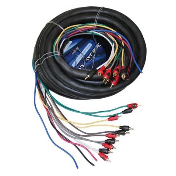 TBHMED36YELLOW 36 ft. 10RCA Copper 3 Power Cable