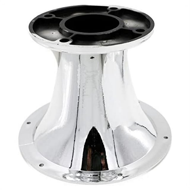 2 in. Bolt on Horn, Black & Silver