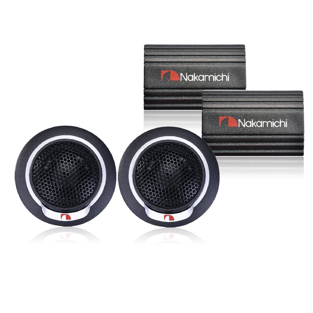 Picture of Nakamichi SPT13 13 mm KSV Component Tweeters with External Crossover, Black