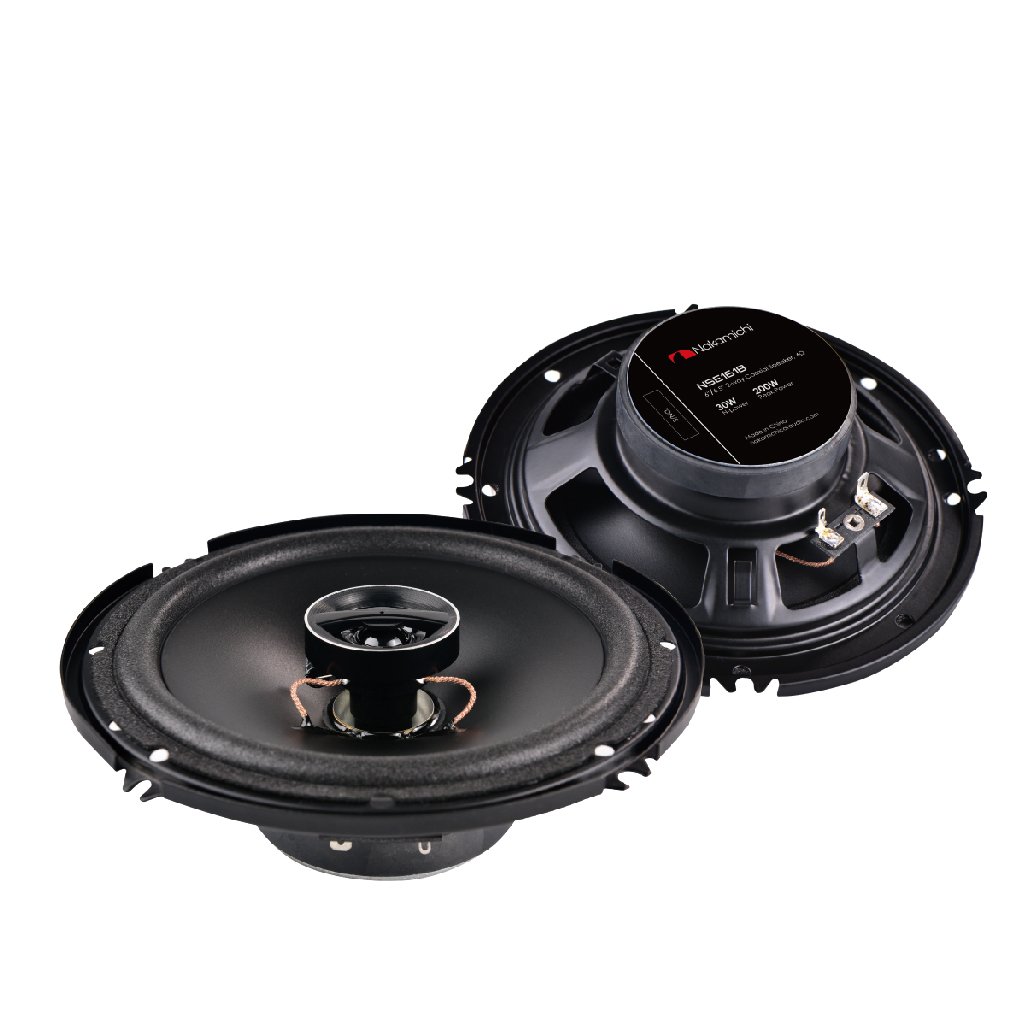 Picture of Nakamichi NSE1618 6 x 6.5 in. 2 way Coaxial Speaker, Black