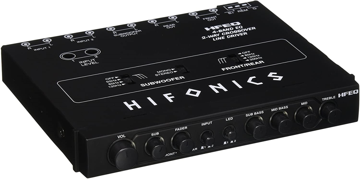 Picture of Hifonics ATEQ7B 7 Band Equalizer with Crossover