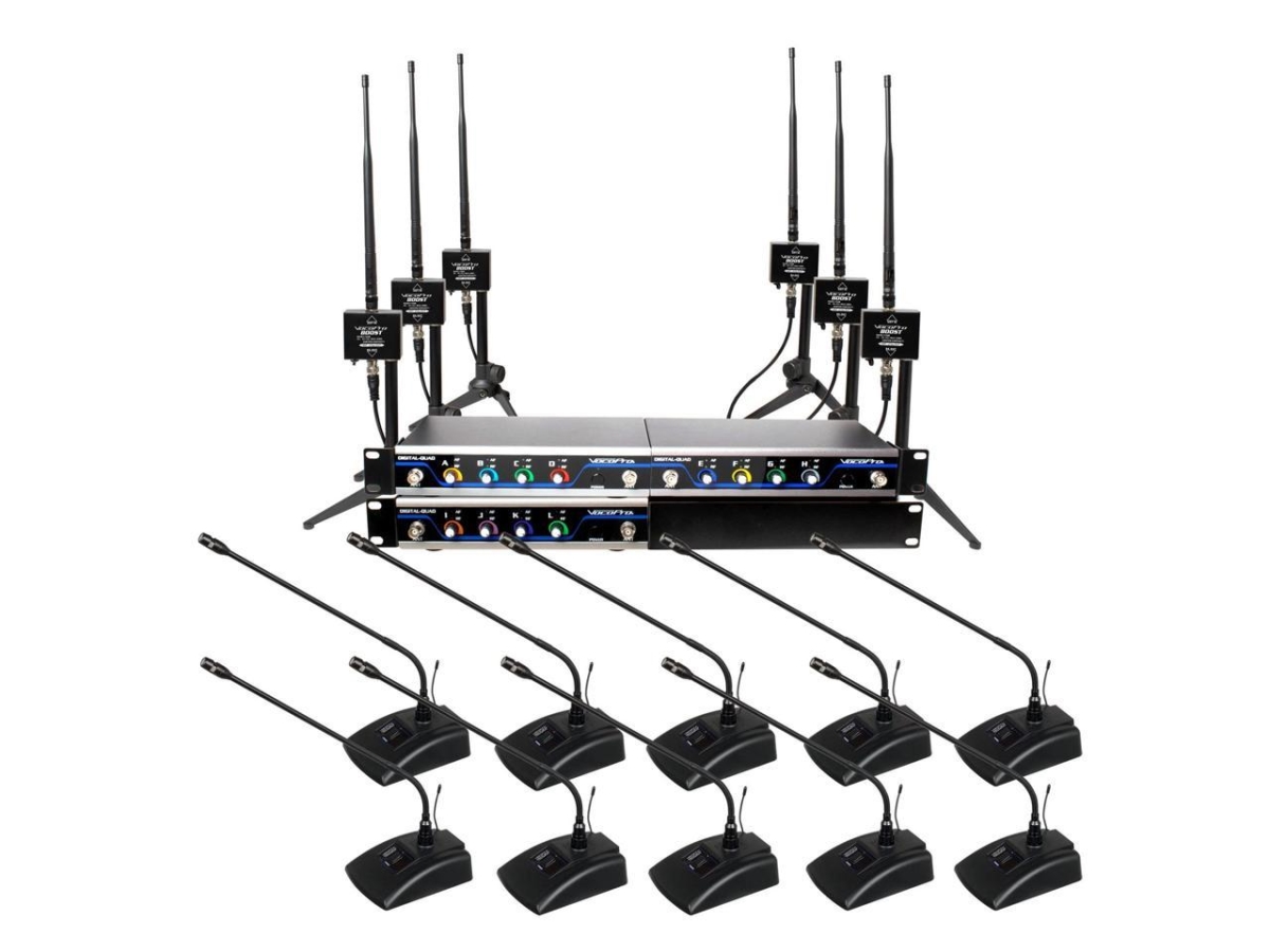 BOOSTCONF12 Dual Wireless Microphone Antenna