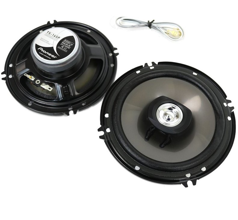 TS165P 6.5 in. TS Series 2-Way Coaxial Car Speakers - 200 watt Max & 100 watt RMS -  Pioneer
