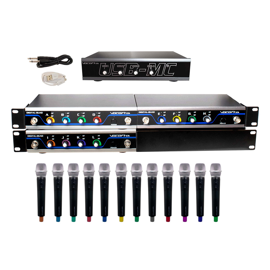 USBACAPELLA12 12 Channel USB Interface Wireless Microphone System
