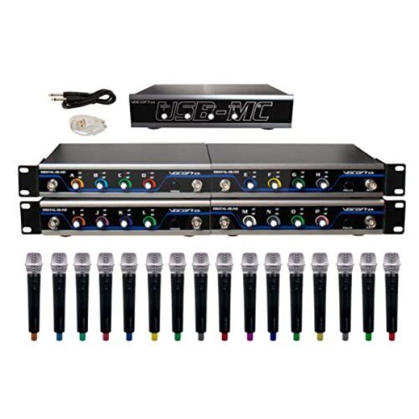 16 Channel Wireless Microphone