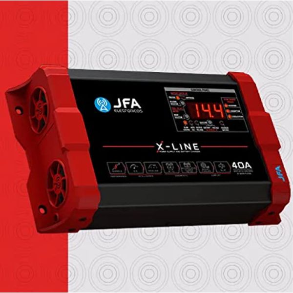 Picture of JFA Electronics 40AX JFA Power Supply & Charger 40A X-Line Intelligent Ventilation Battery Charge System with Dynamic PWM Control Compact Design Maintains up to 2.000 WR