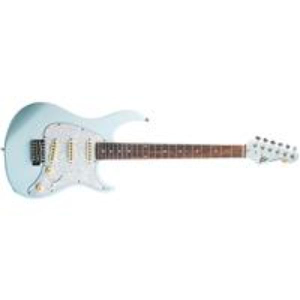 Picture of Peavey RAPTORCUSTCOLMBL Level 1 Raptor Custom 6 String Double Cutaway Electric Guitar, Columbia Blue