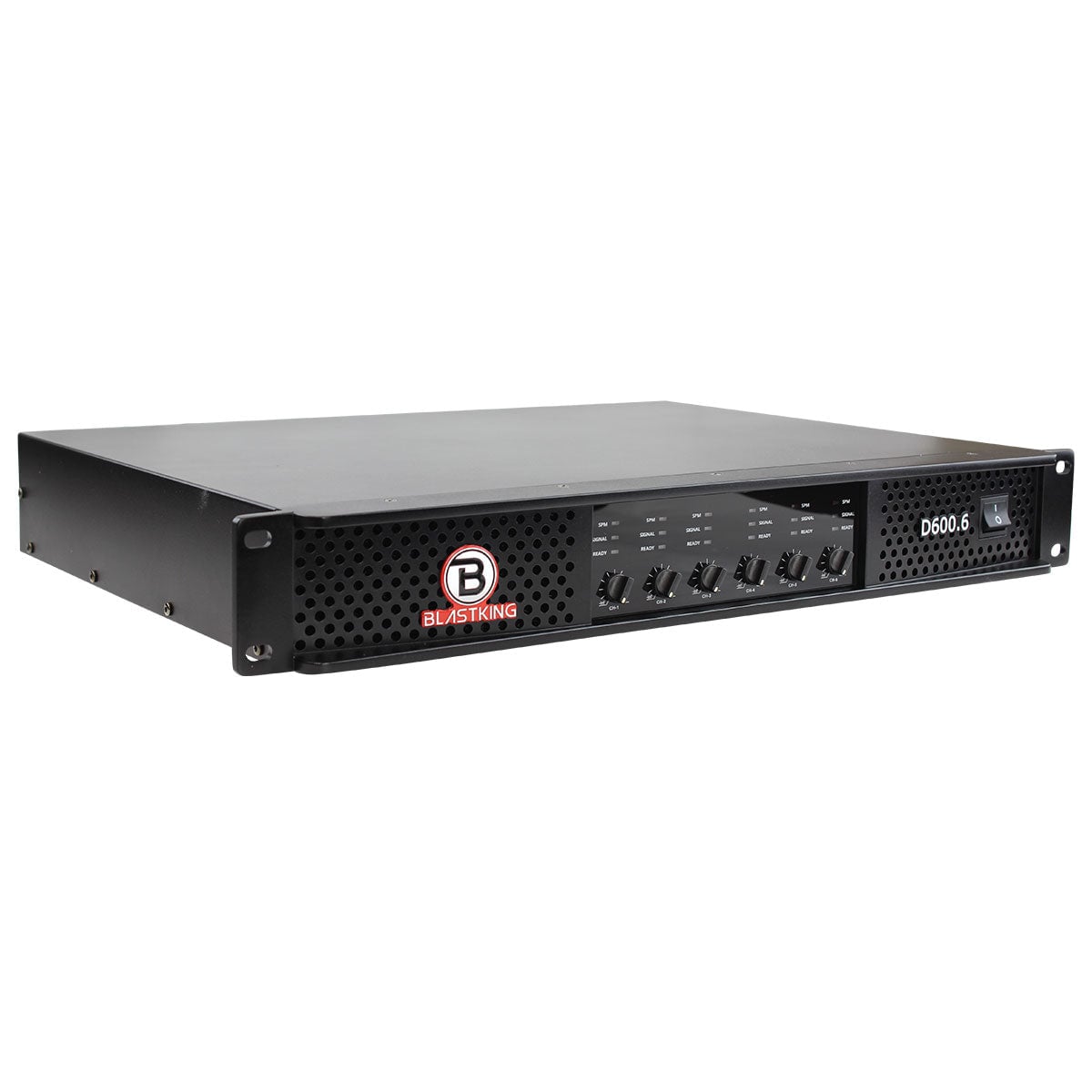 D6006 4 Ohm 600W 6Channel DJ Amplifier
