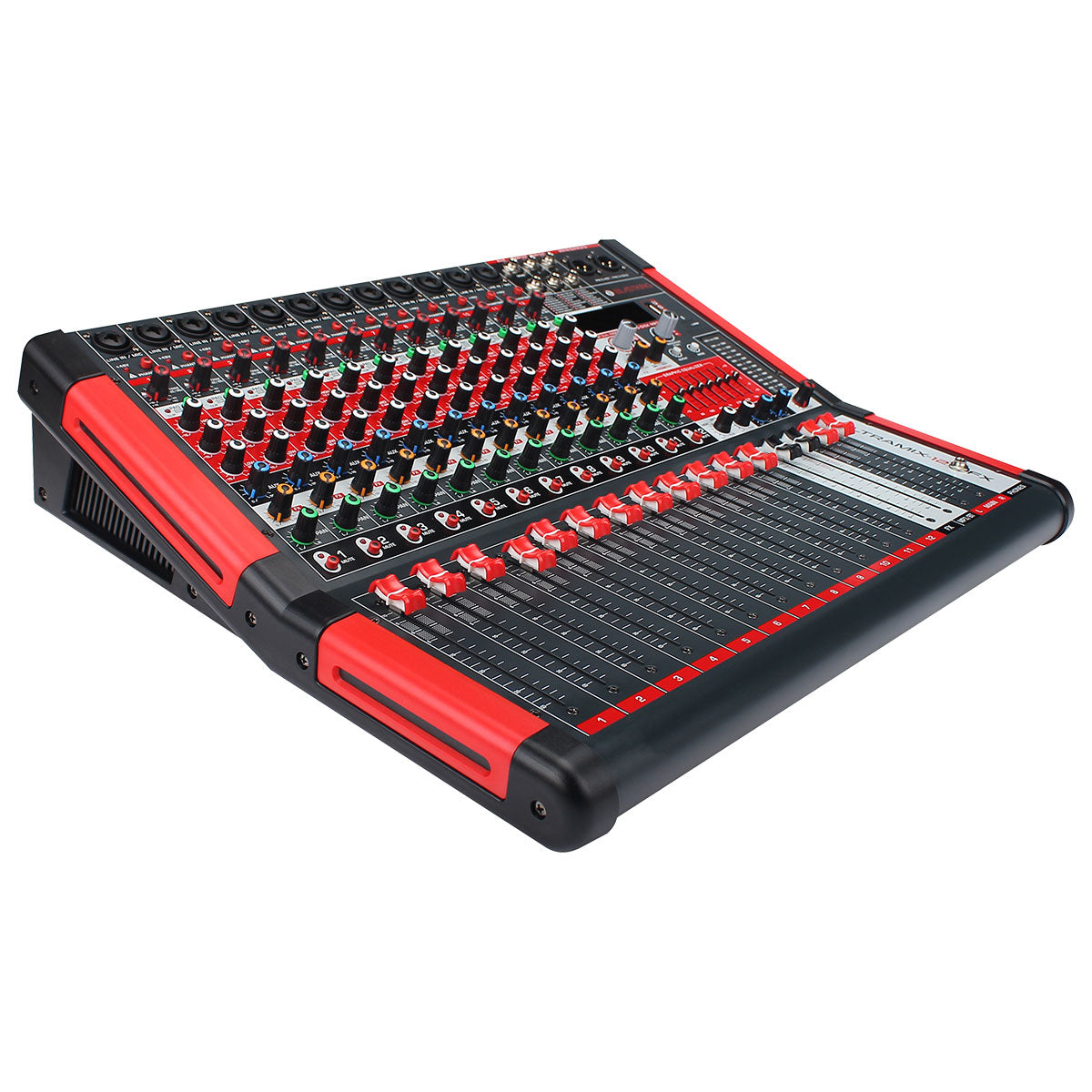12 Channel Analog Stereo Mixing Console