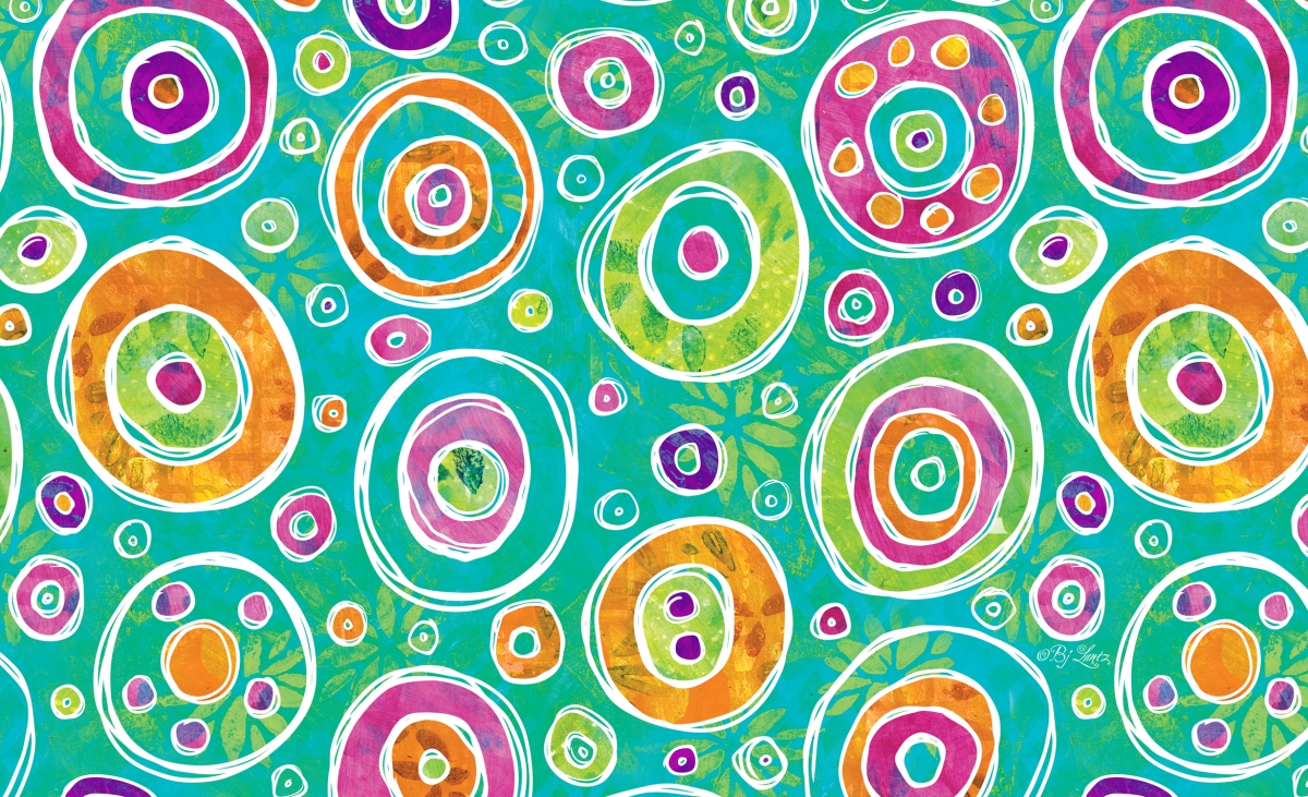 Dizzy Dots Doormat