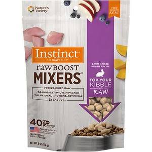 Picture of Natures Variety PHI-699576 6 oz Raw Boost Mixers Rabbit