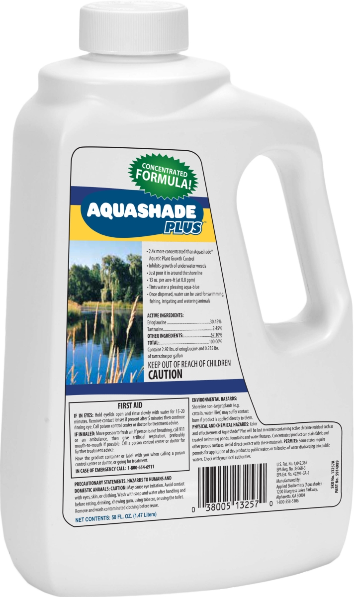 40305 50 oz Aquashade Plus Plant Growth Control