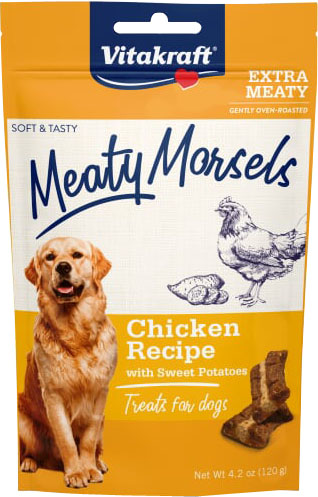 Picture of TopDawg 39197 4.2 oz Meaty Morsels Dog Chicken & Sweet P Treat