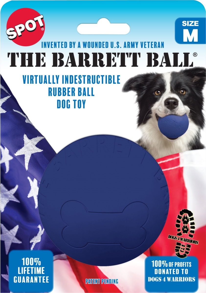 Picture of TopDawg 38692 4 in. Barrett Ball, Blue - Medium