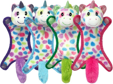 Picture of TopDawg 38907 10 in. Cuddle Bunnies Unicorn Ball Head, Assorted Color