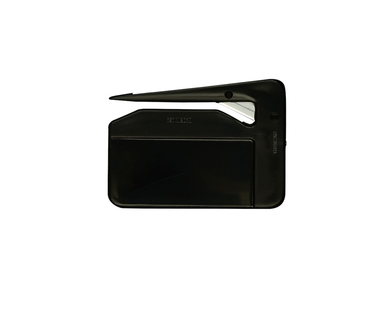 QUAR9975 Survivor Envelope Opener for Envelopes 0.25 - Black