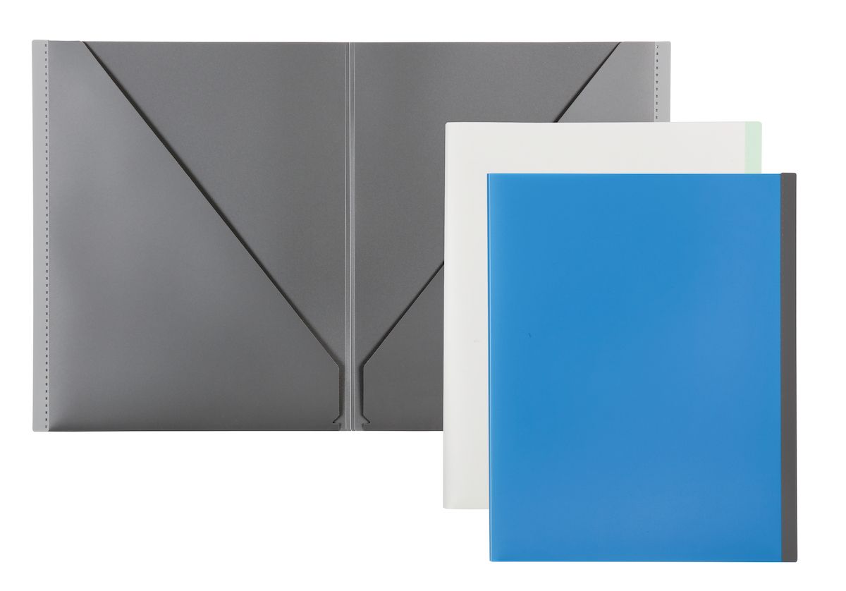 88610 Pendaflex 3-Pocket Poly Folder, Assorted Color - Letter Size
