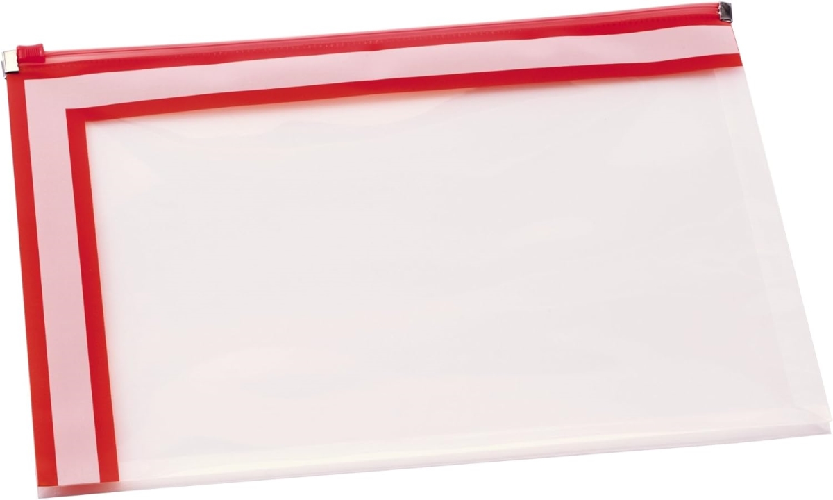 96100 Pendaflex Easy Label Zip Envelope, Assorted Colors - Letter Size