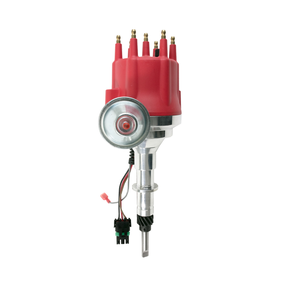 Chevy 194-292 L6 Pro Series Ready to Run Distributor, Red