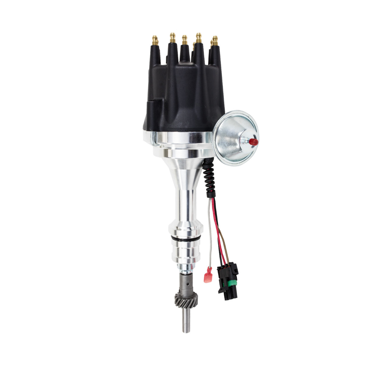 JM7702-5BK Ford 5.0L V8 EFI Carb Conversion Pro Series Ready to Run Distributor, Black