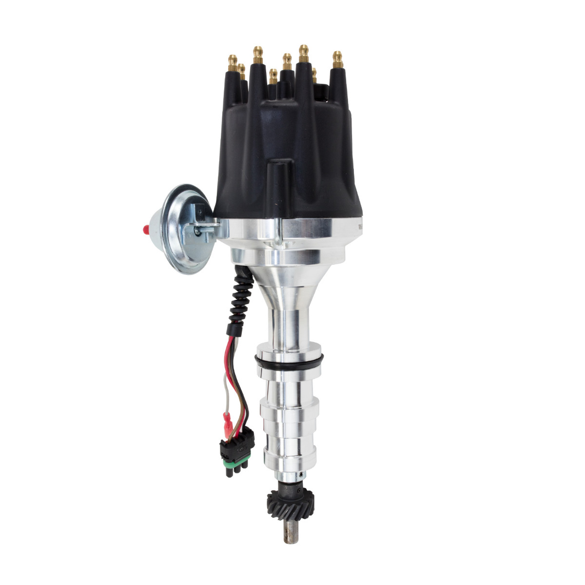 JM7708BK Black Ford FE Pro Series Ready to Run Distributor