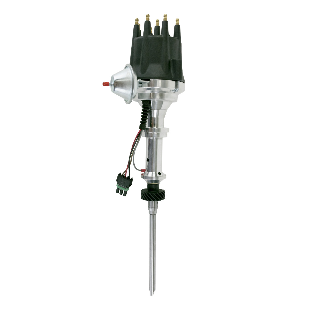 JM7733BK Studebaker V8 Pro Series Ready to Run Distributor, Black