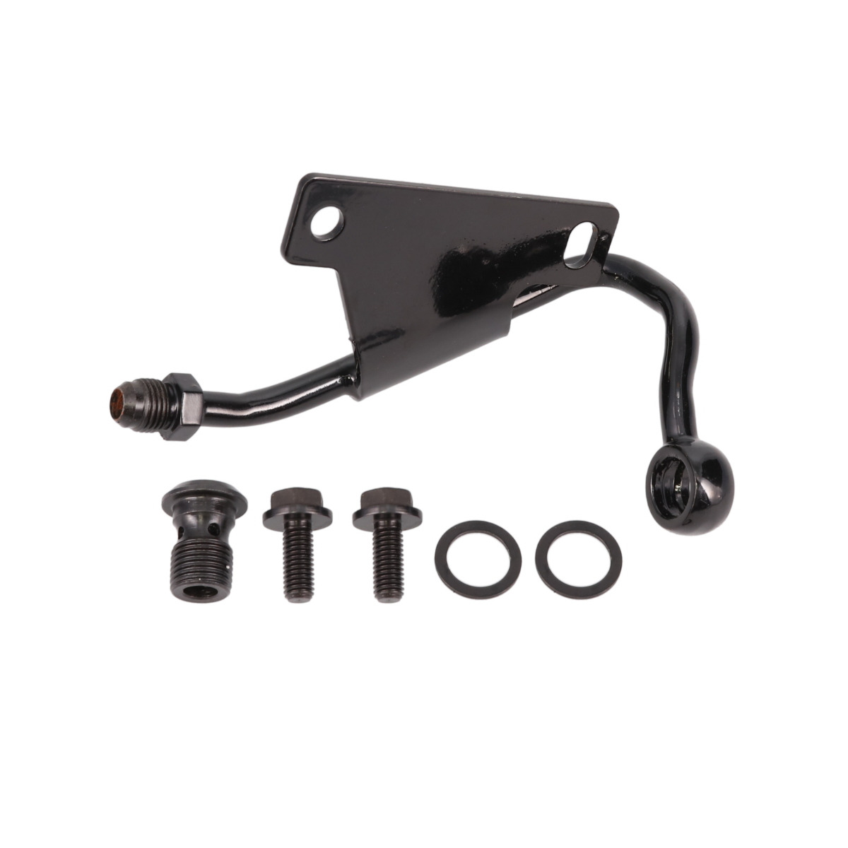 JM2013BK GM Type II Power Steering Pump Low-Mount Hard Line, Black