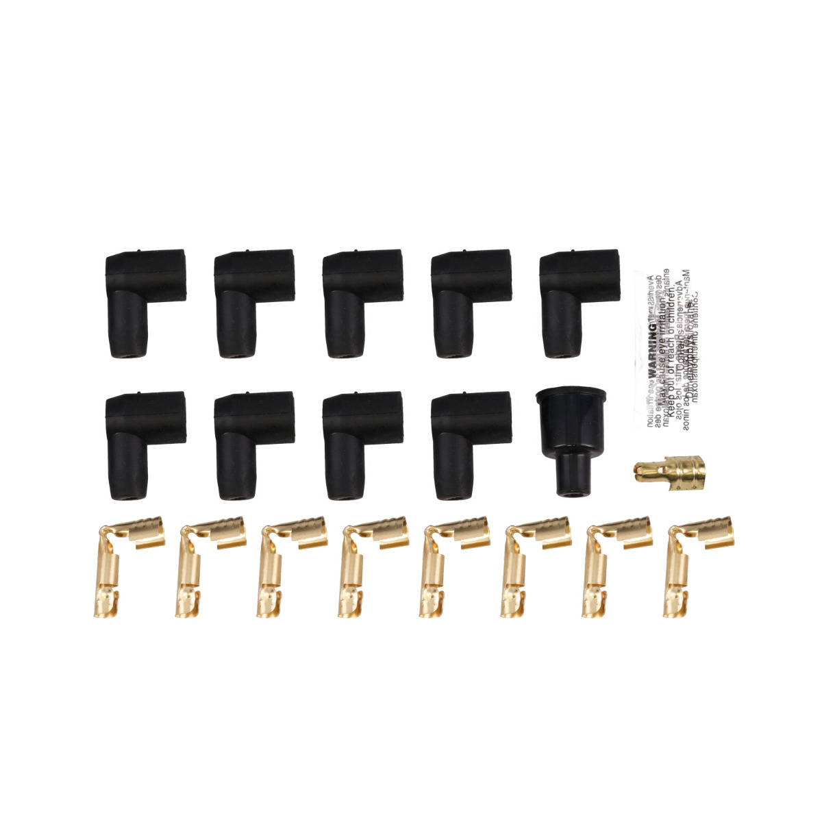 85010 90 deg Spark Plug Boot & Female Cap Terminal Kit