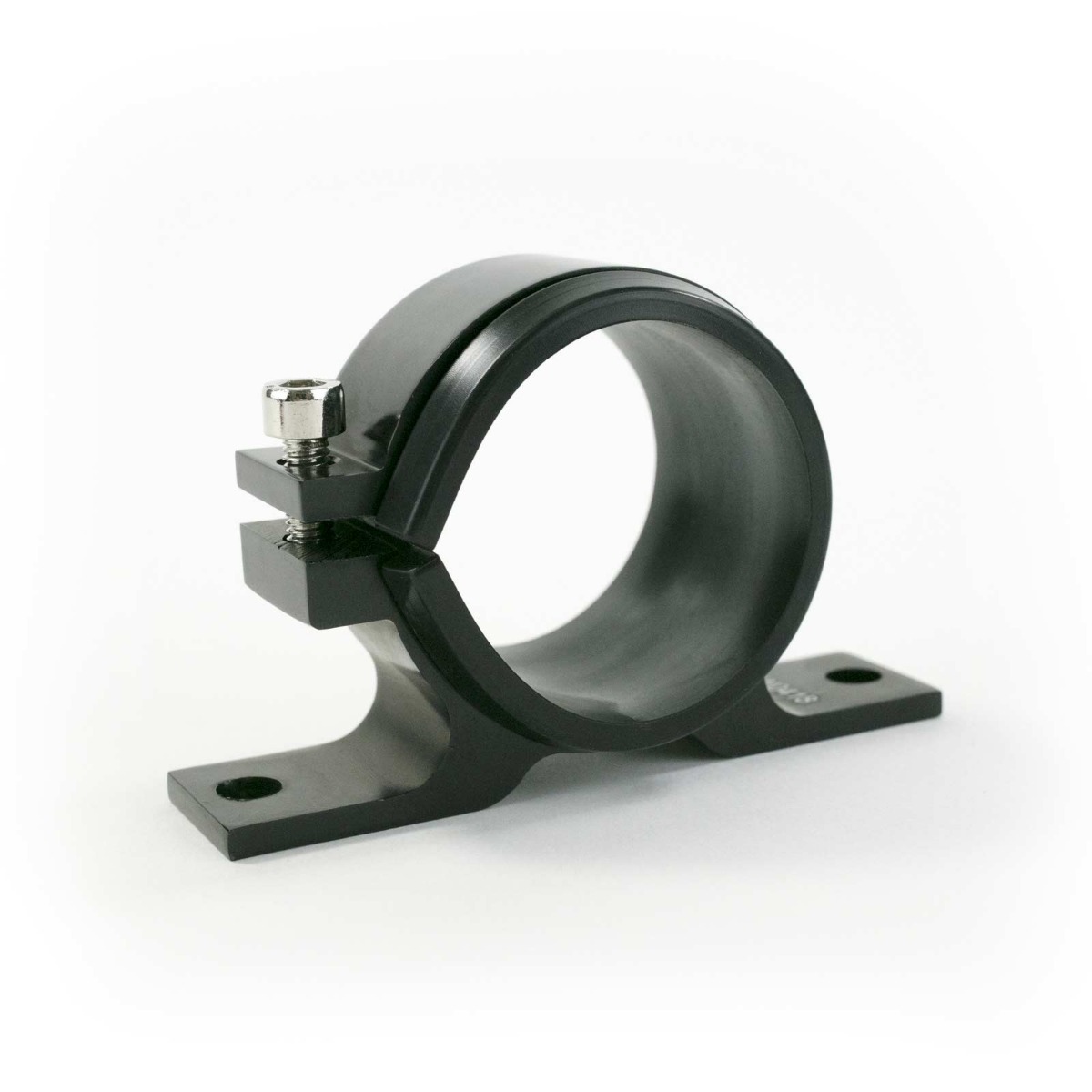 JM1027BK Aluminum Inline Fuel Filter Bracket, Black