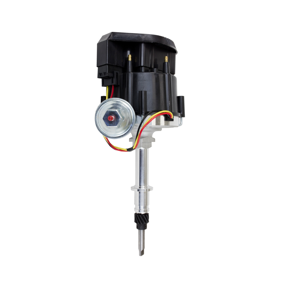 JM6522BK Black Chevy 194-292 Inline 6 Super Cap HEI Distributor
